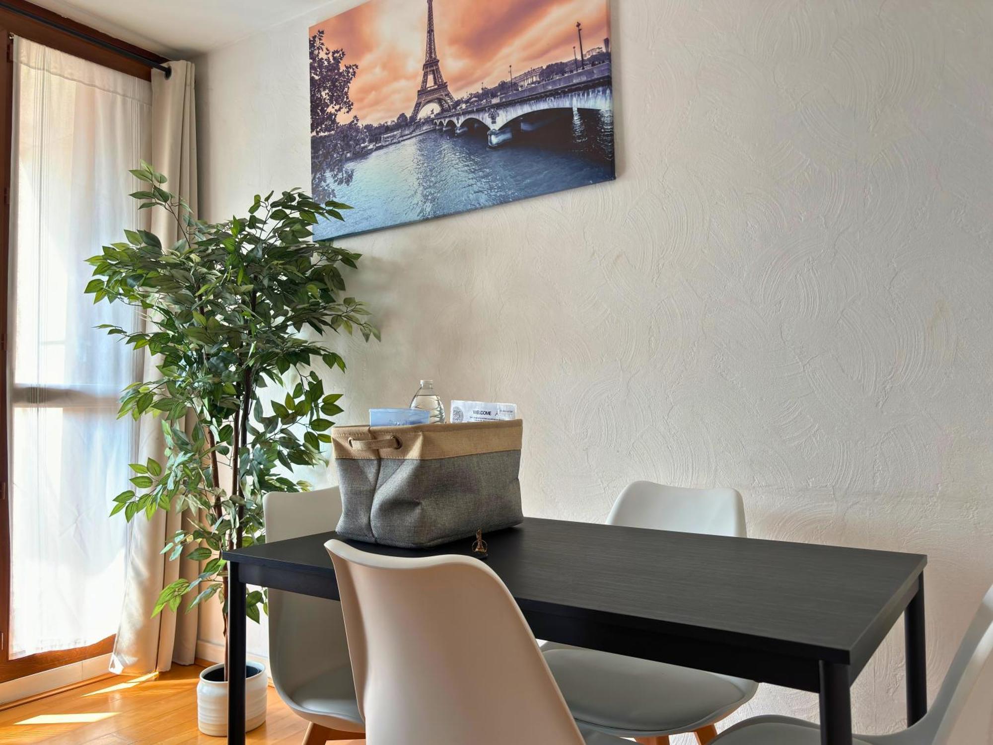 Guyon - Cosy Proche Gare Parking Facile - Balcon #Sirdest Appartement Franconville  Buitenkant foto